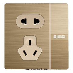 10A二(èr)三(sān)极(jí)插座带(dài)（單/双(shuāng)）控開(kāi)關(guān)