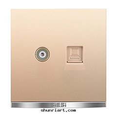 一(yī)位(wèi)電(diàn)視電(diàn)腦插座