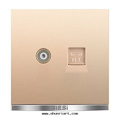 一(yī)位(wèi)電(diàn)視電(diàn)話(huà)插座