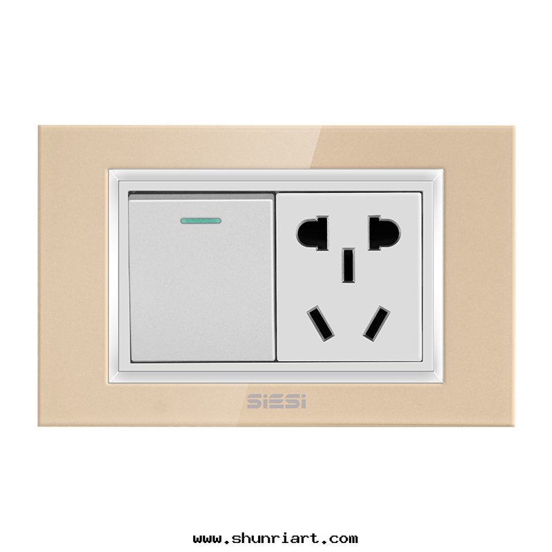 一(yī)開(kāi)五(wǔ)孔（香(xiāng)槟金(jīn)）