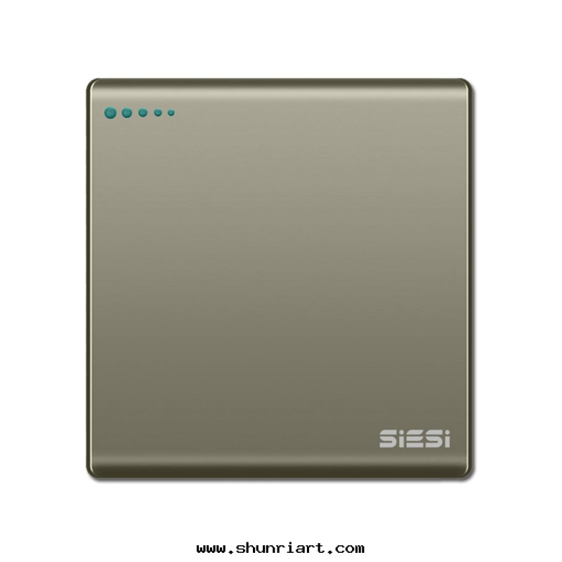 10A 一(yī)位(wèi)單/双(shuāng)/多(duō)控開(kāi)關(guān)（钛金(jīn)）